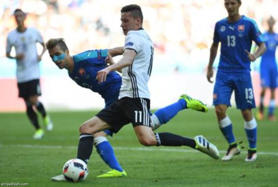 يورو 2016 : ألمانيا تكتسح سلوفاكيا بثلاثية وتتأهل لدور الثمانية