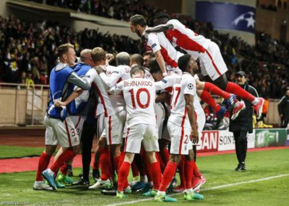 موناكو إلى نصف نهائي دوري أبطال أوروبا