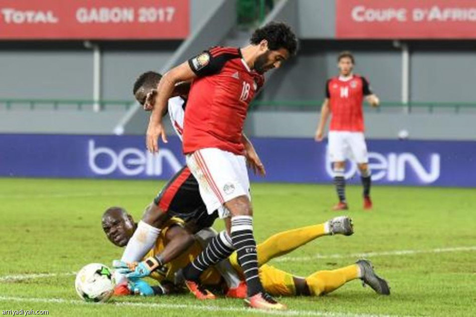 هدف قاتل يهدي مصر الفوز على أوغندا في كأس الأمم الأفريقية