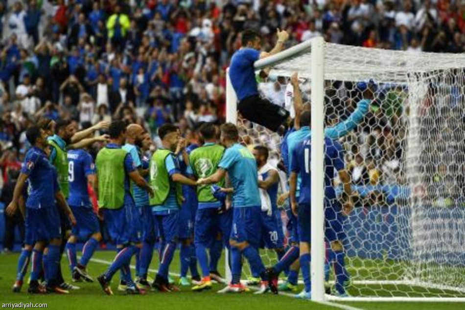 يورو 2016: ايطاليا تجرد اسبانيا من اللقب وتبلغ ربع النهائي