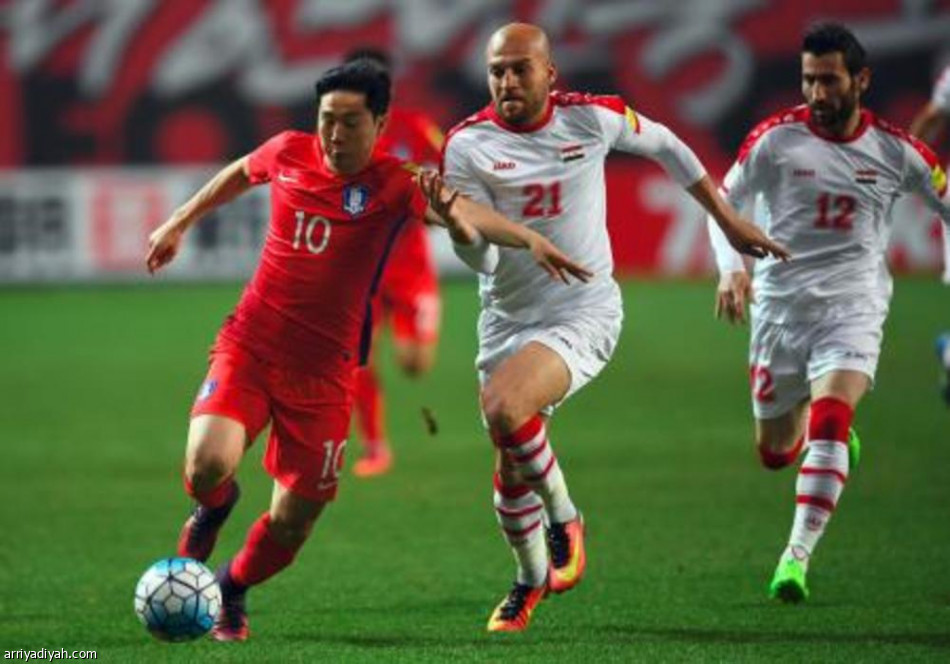 تصفيات كأس العالم : سوريا تخسر أمام كوريا الجنوبية بهدف
