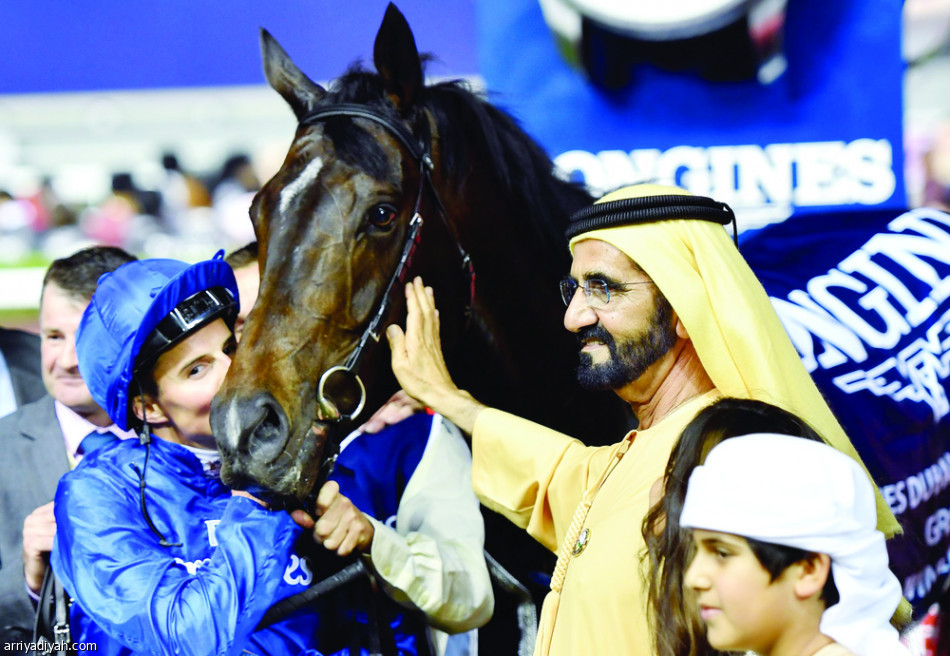 سباق دبي من أهم مهرجانات الخيول في العالم