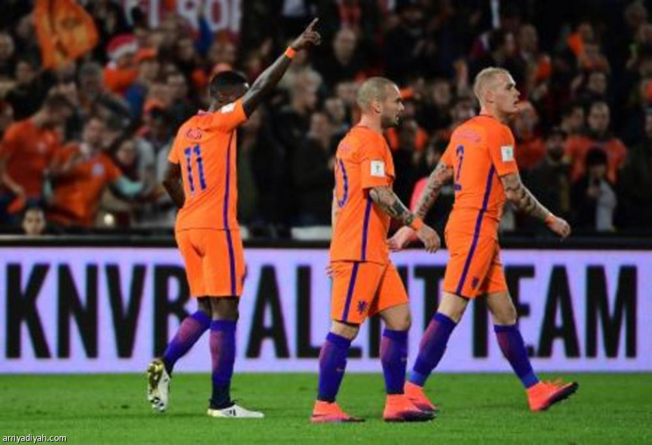 تصفيات مونديال 2018: هولندا تنتصر على بيلاروسيا برباعية