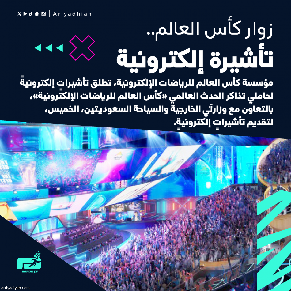 زوار كأس العالم.. تأشيرة إلكترونية