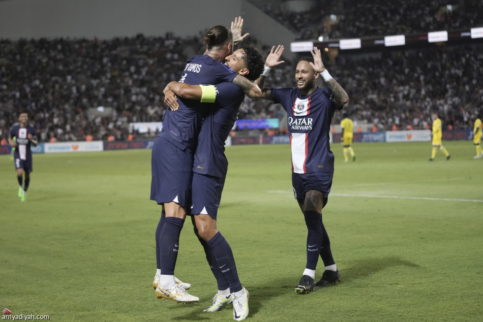 سان جيرمان يتوج بكأس السوبر الفرنسي