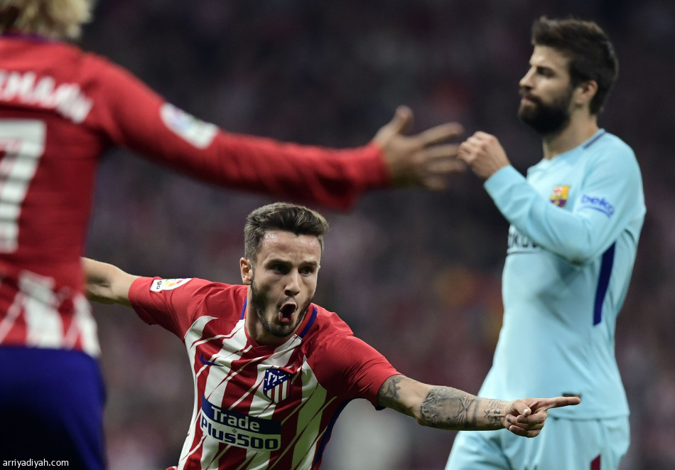 سواريز يرفض خسارة برشلونة أمام أتلتيكو مدريد