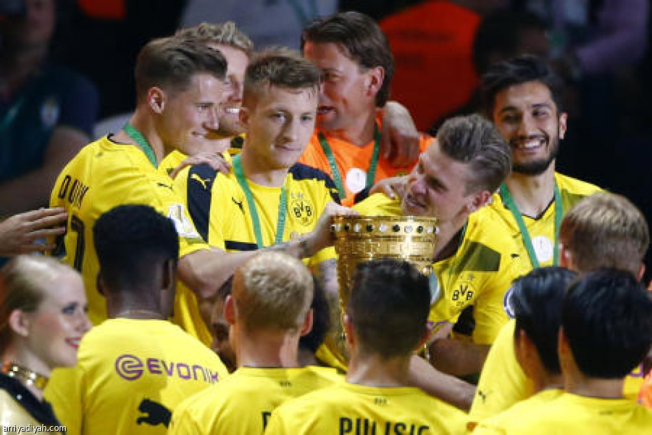 دورتموند يحرز لقب كأس ألمانيا على حساب فرانكفورت