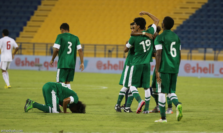 في خليجي ( 11) : الأخضر الشاب يهزم الإمارات بالـ(5)