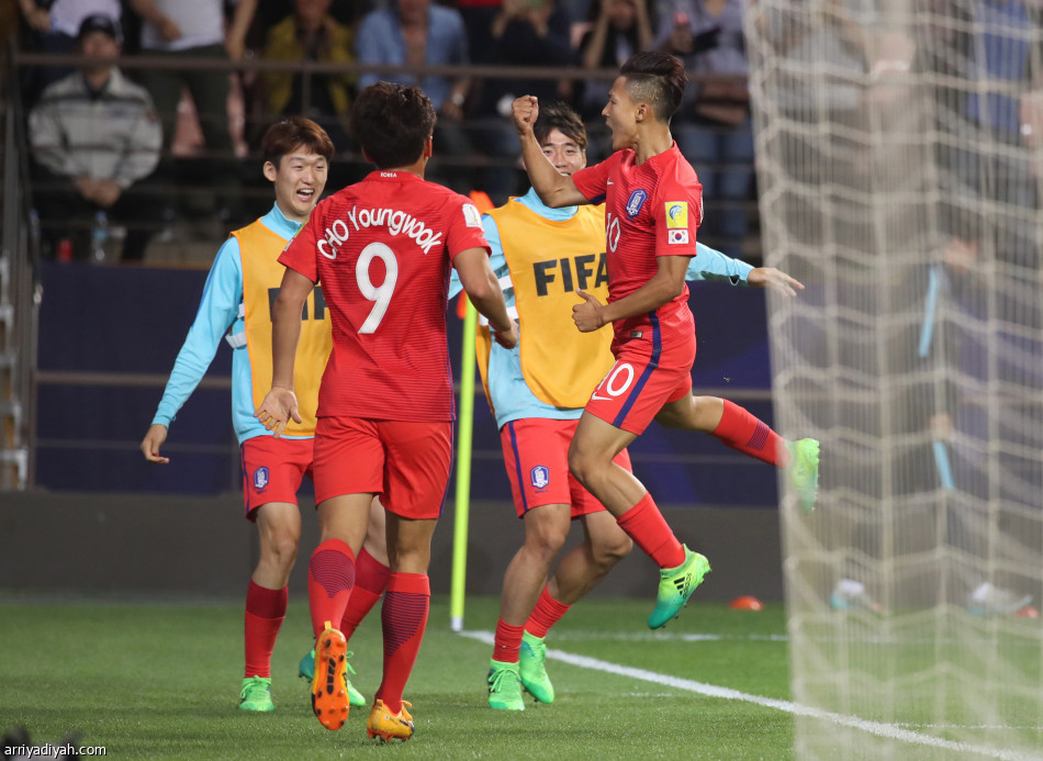 كوريا الجنوبية تتأهل إلى الدور القادم في مونديال الشباب
