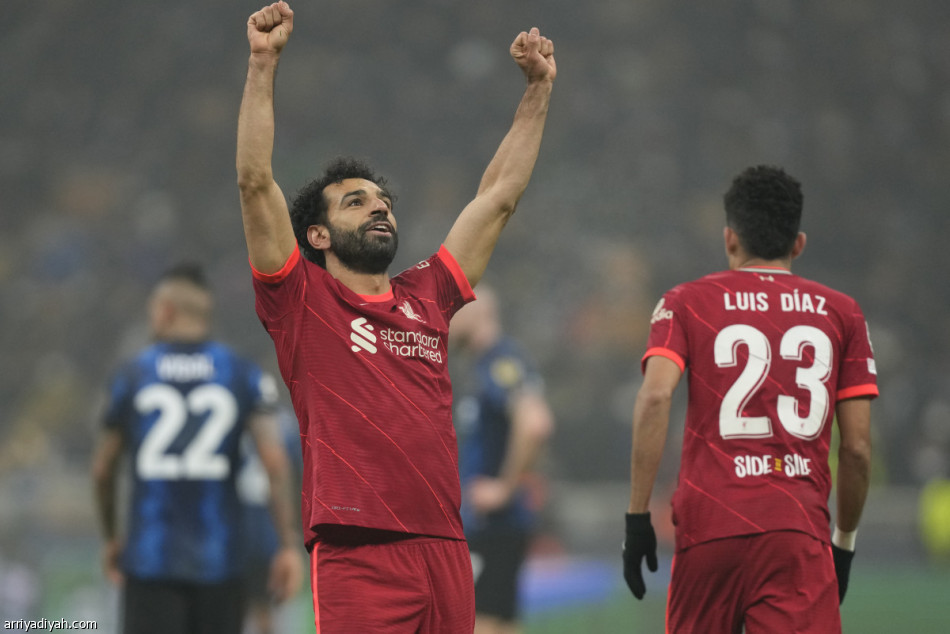 ليفربول يخطو إلى ربع النهائي بثنائية إنتر