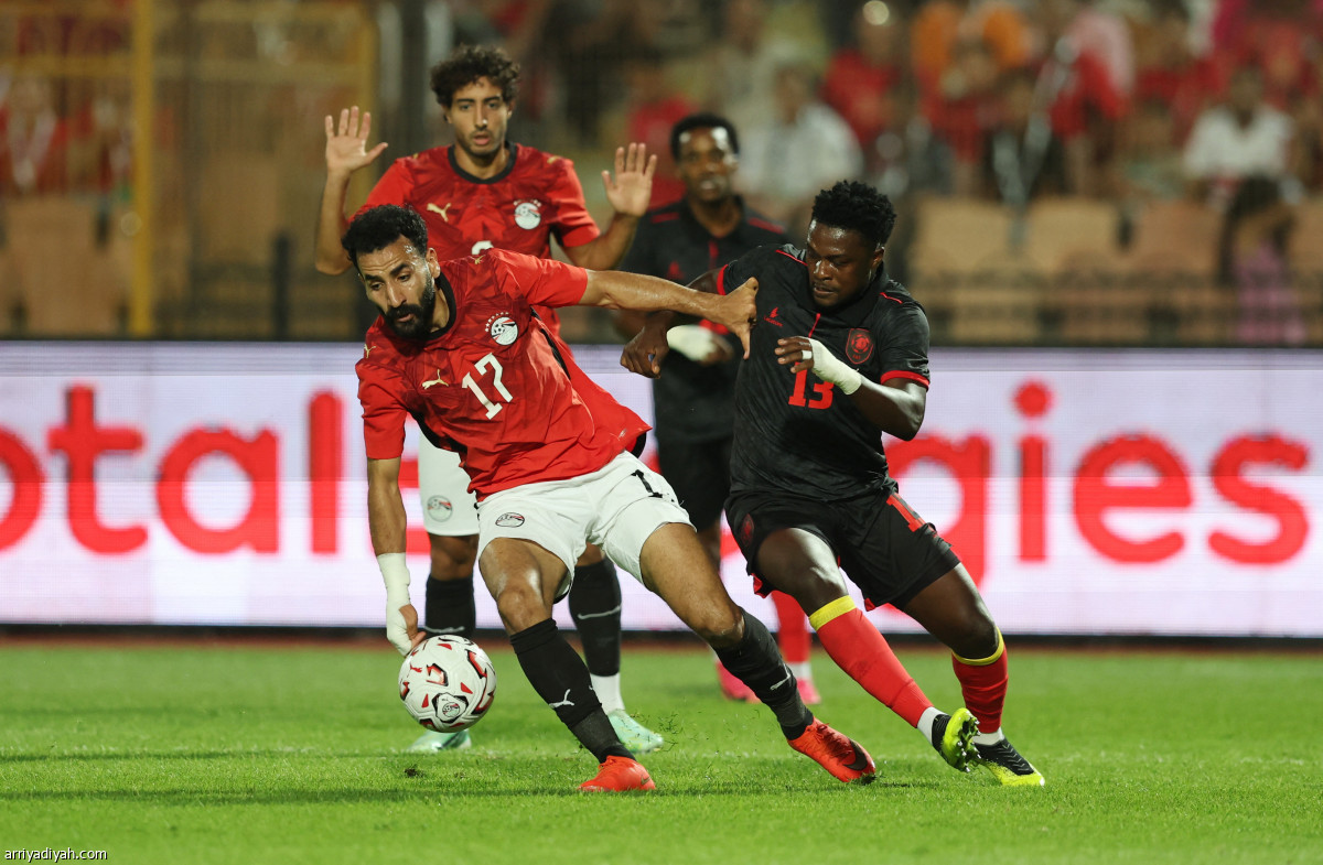 أنجولا تخطف نقطة مصر