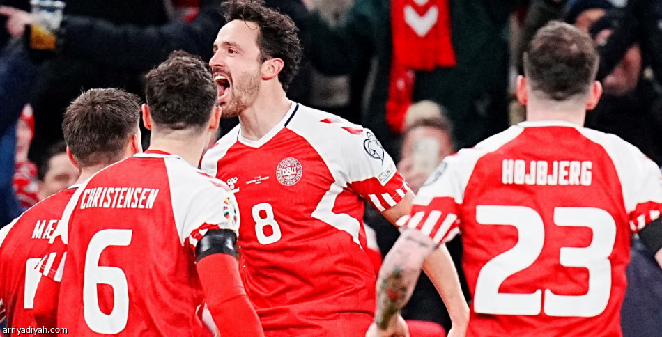 رسميا.. الدنمارك تتأهل إلى  يورو 2024